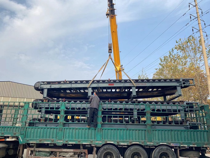 皮帶秤裝車發(fā)貨現(xiàn)場2